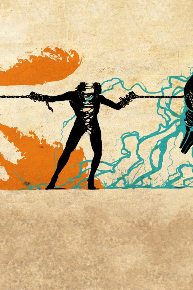 Мозги и сердце разрывают человека