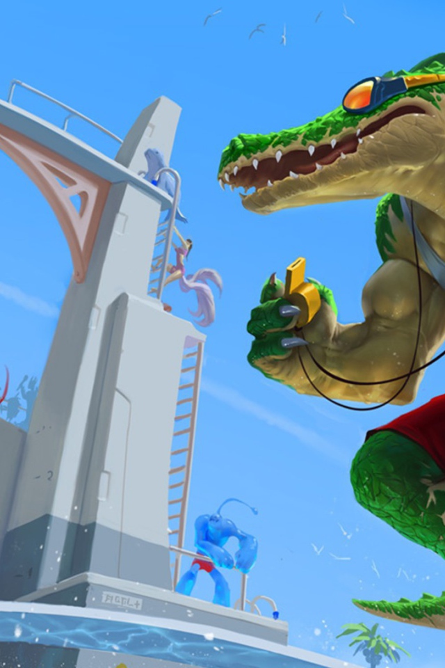 Крокодил спасатель