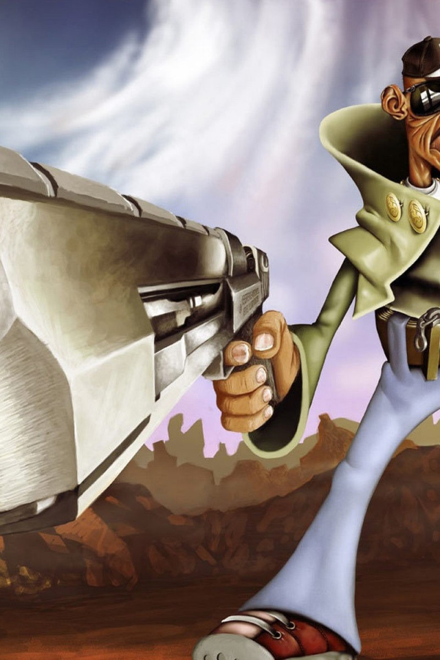 Гангстер с пистолетом