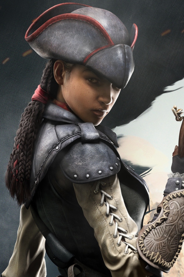 Эвелин из игры Assassins Creed 4