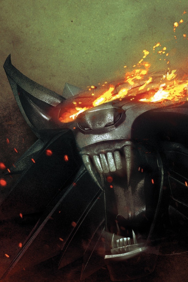 Горящие глаза в игре Ведьмак