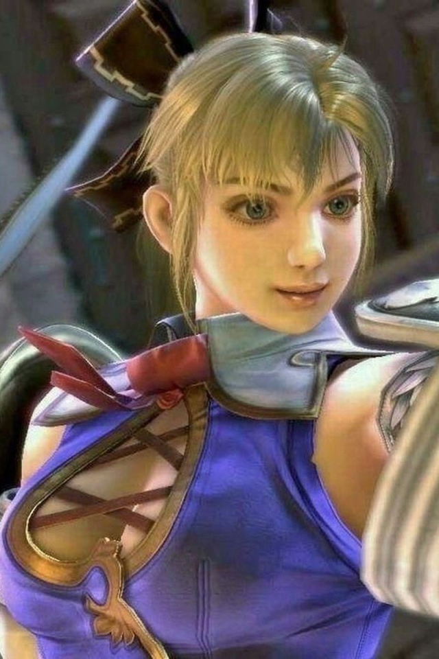 Боевая девушка из игры