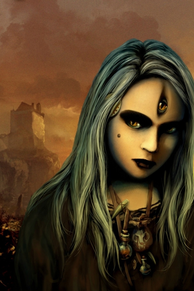 Девушка из игры Ведьмак