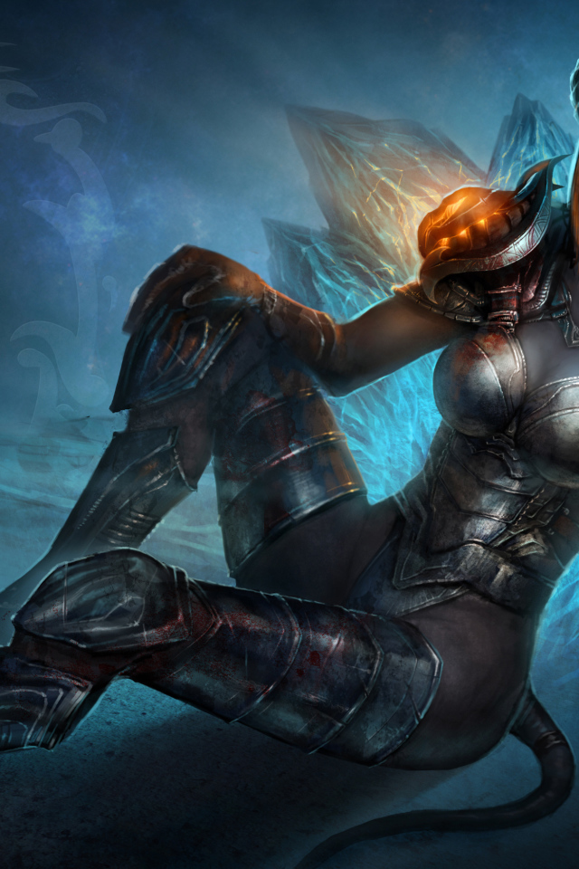 Девушка с рогами и копытами