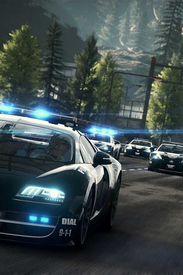 Полицейская машина в игре Need for speed rivals