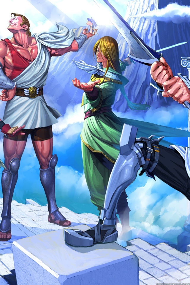 Супер герой из видео игры