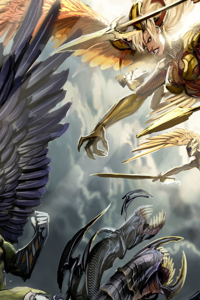 Битва белых и черных ангелов