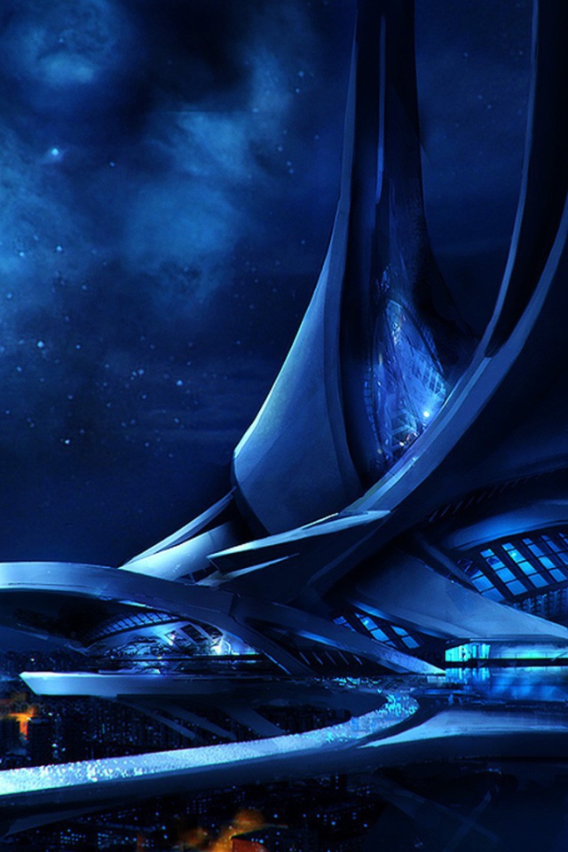 Город из видео игры