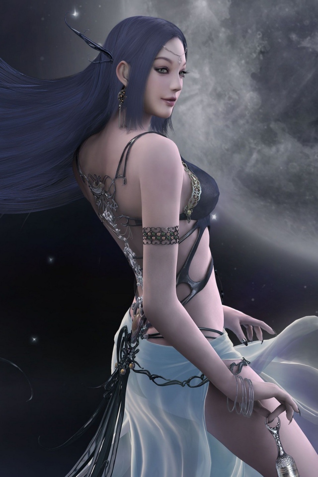 Девушка из видео игры