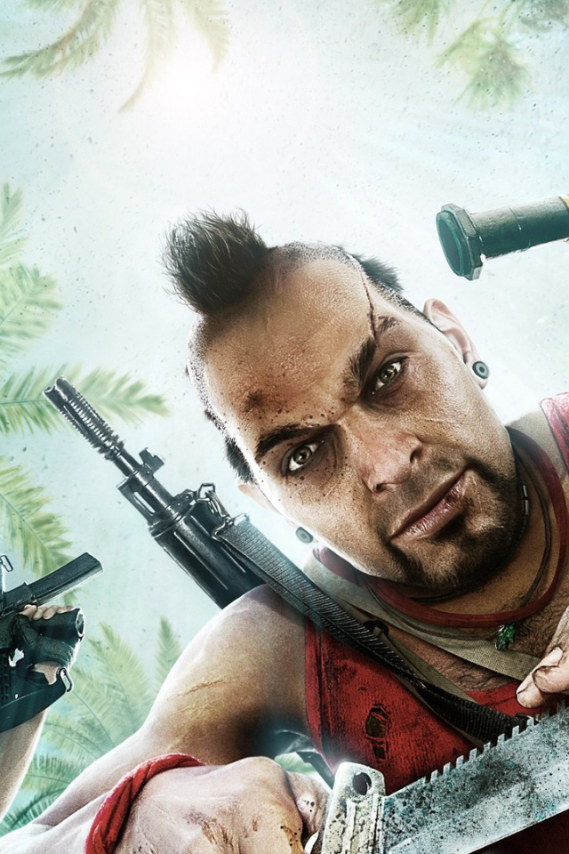 Мужчина с кинжалом