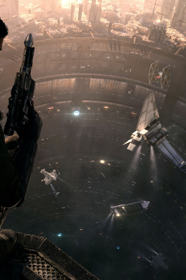 Наемник из игры Звездные войны