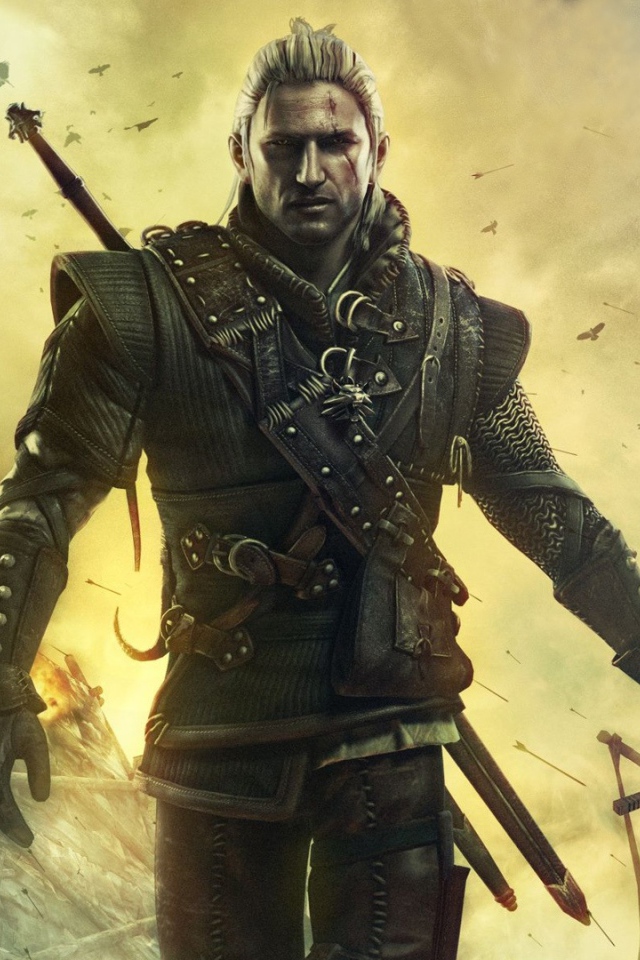 The protagonist of the game The Witcher