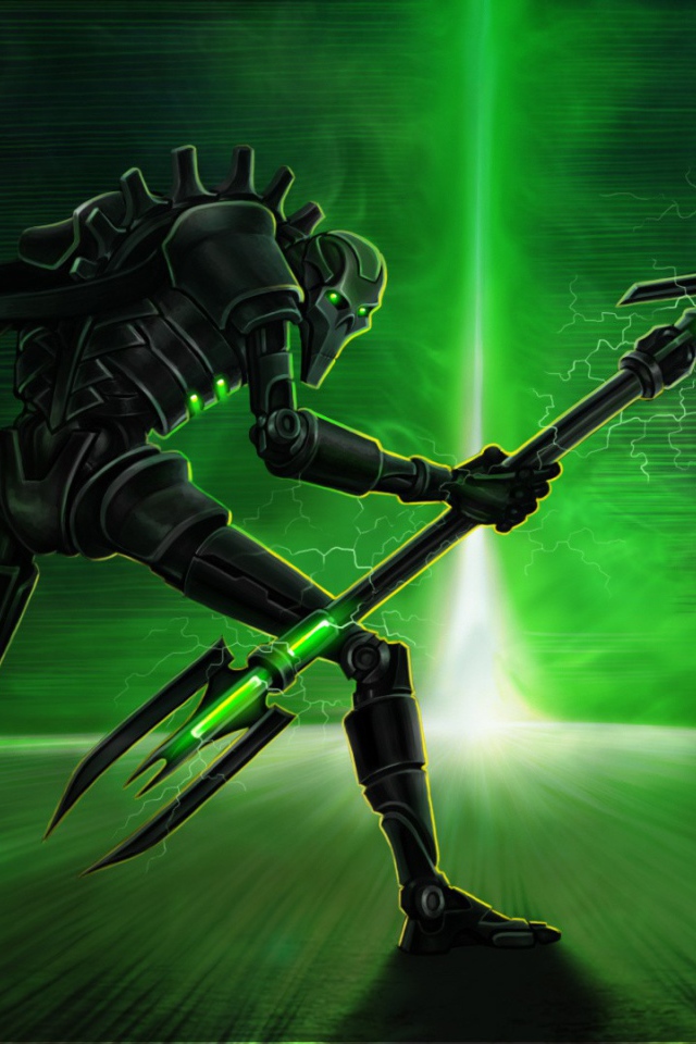 Робот из видео игры Некронс