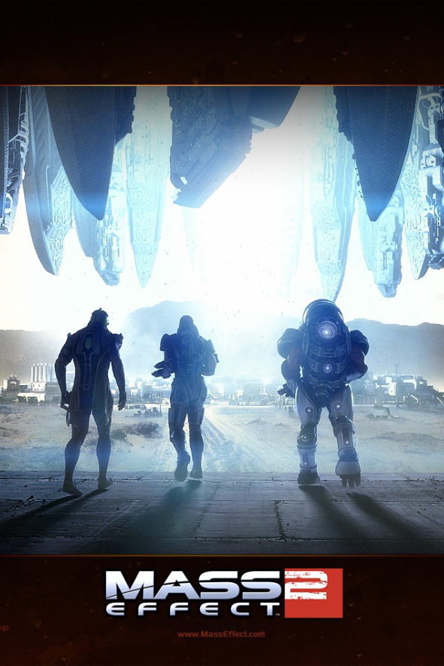 Воины выходят из космического корабля