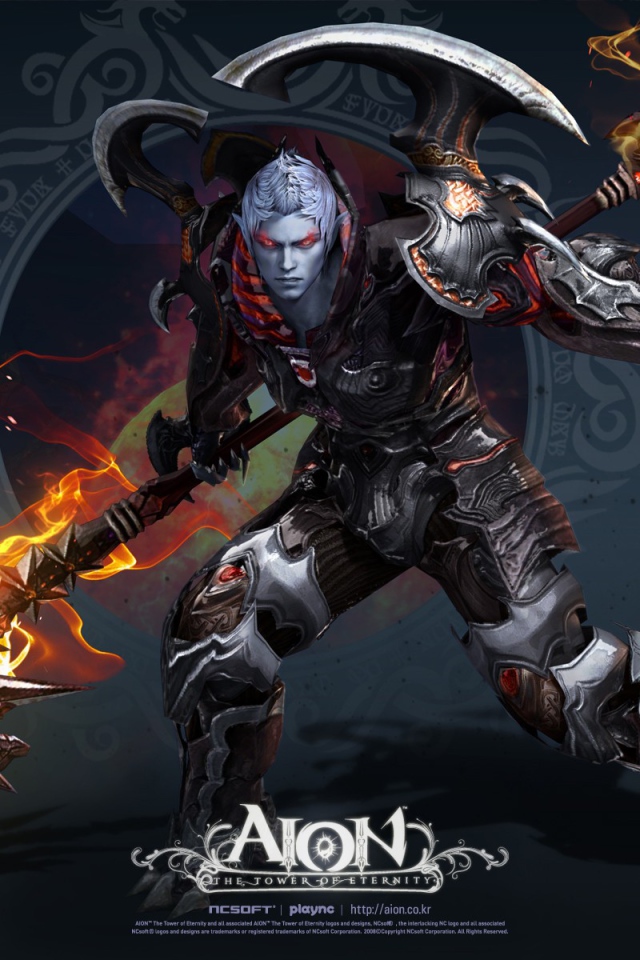 Видео игра Айон воин с оружием