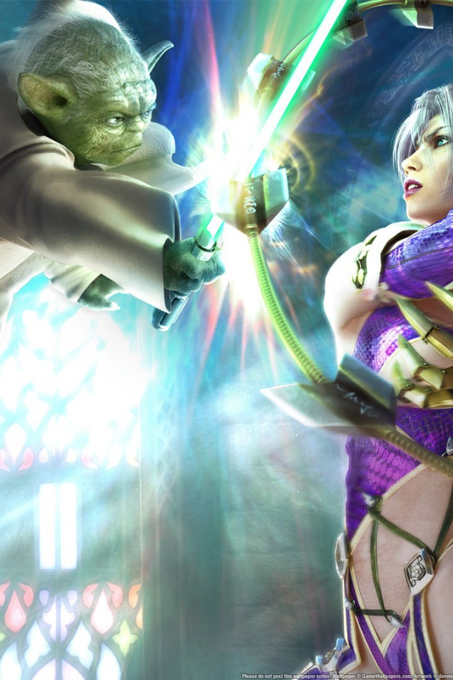 Видео игра Ivy Valentine Soul Calibur Yoda