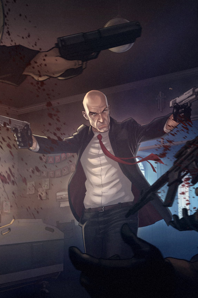 Агент 47 в игре