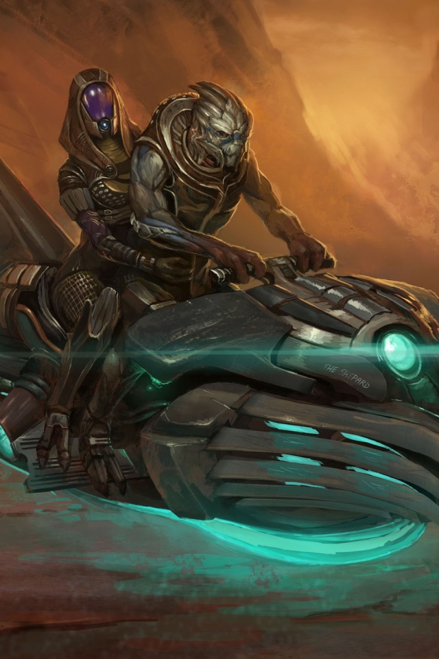 Инопланетяне на космоцикле