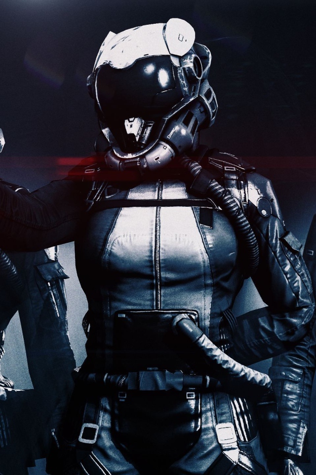 Космонавты с оружием