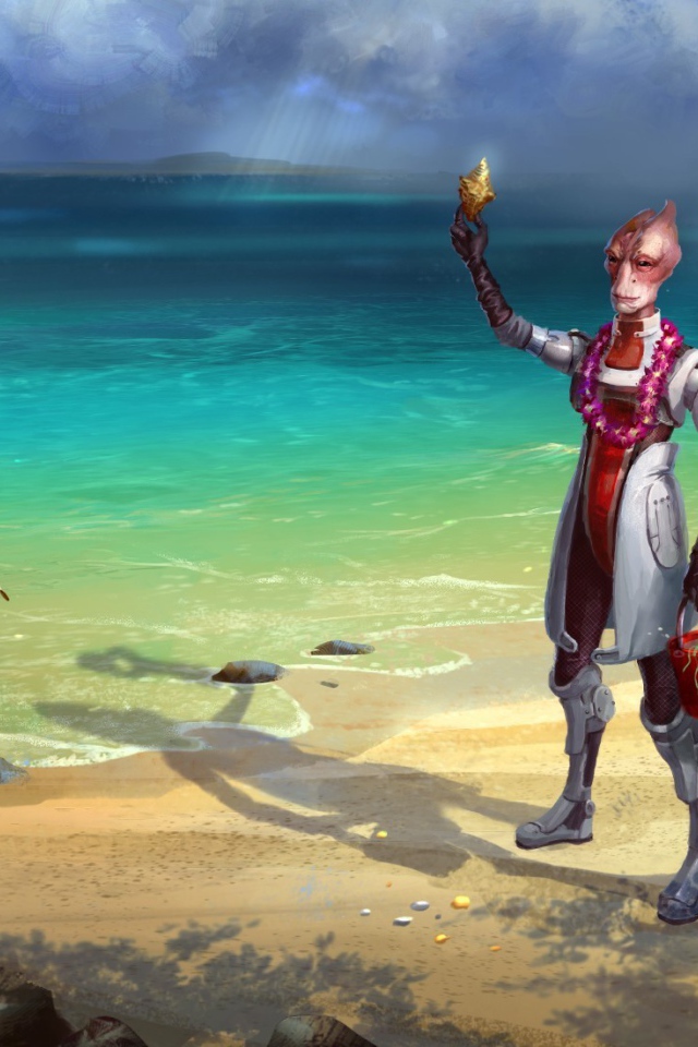 Фанарт из игры Масс эффект