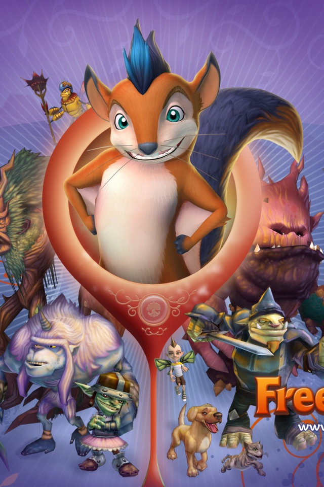 Белка из видео игры