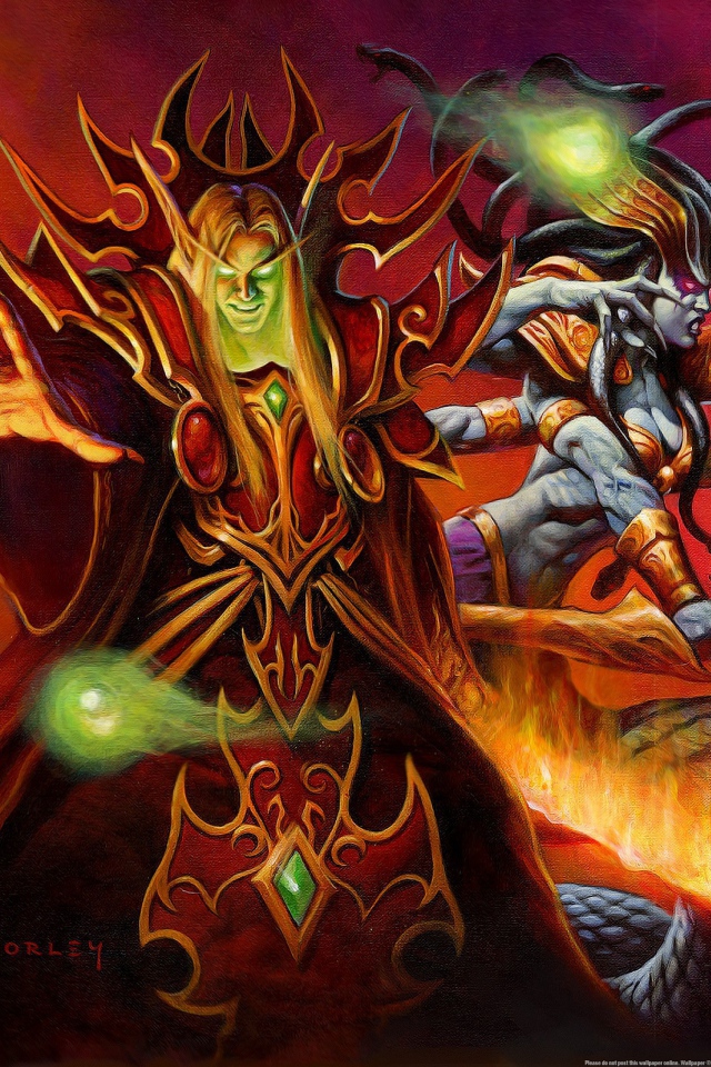 Колдун из видео игры