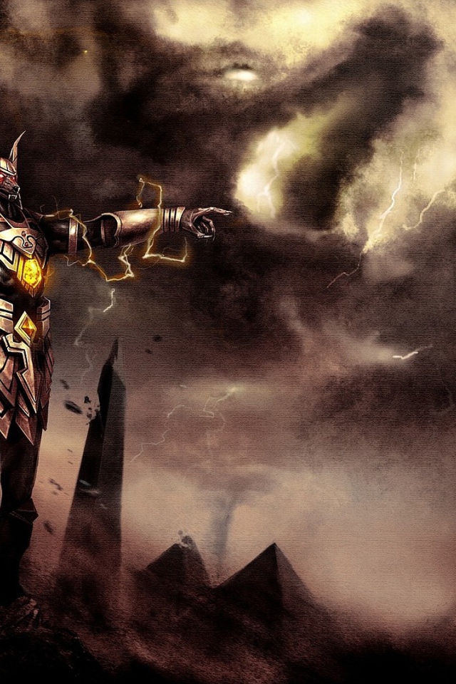 Воин с волшебным жезлом