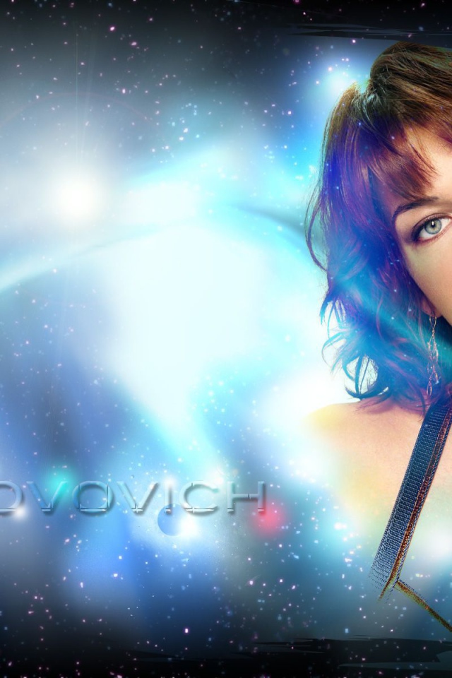 Красивая Милла Йовович