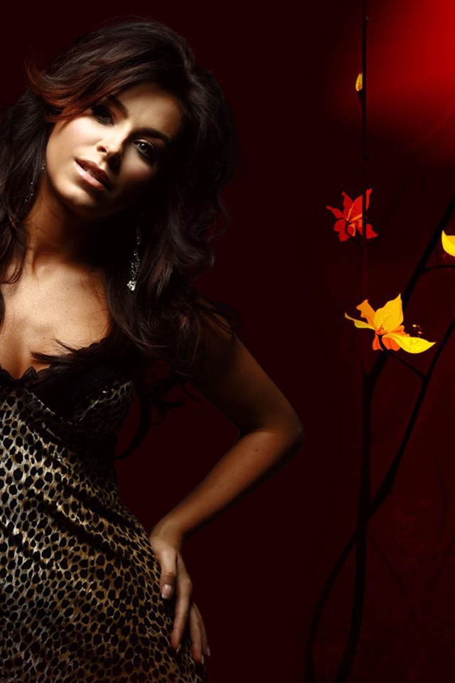 Красивая модель Ани Лорак