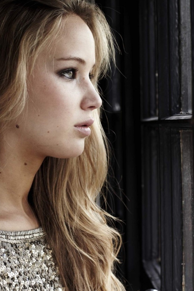 Model Jennifer Lawrence
