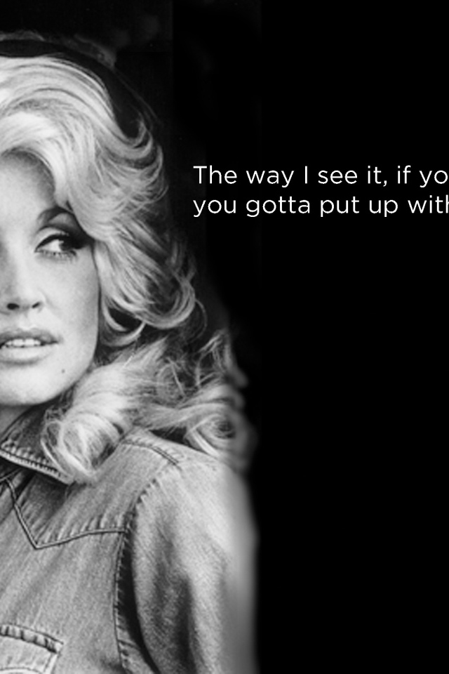 Очаровательная Долли Партон