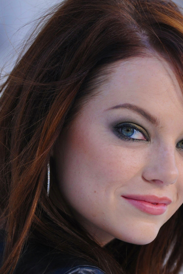 Красивая Эмма Стоун