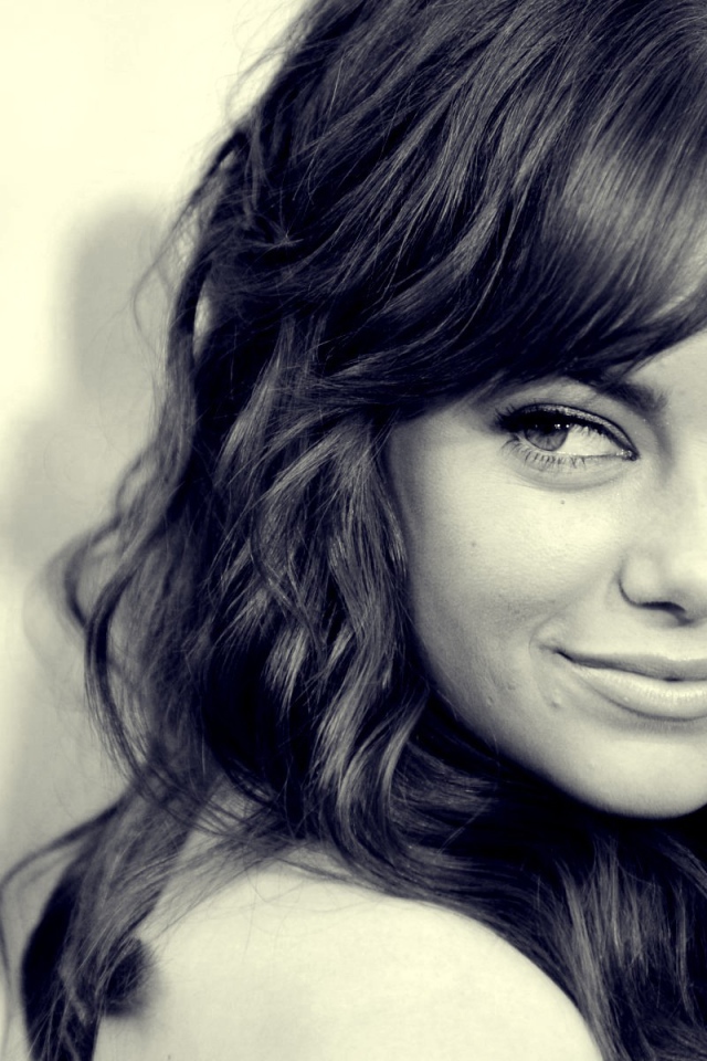 Красивая модель Эмма Стоун