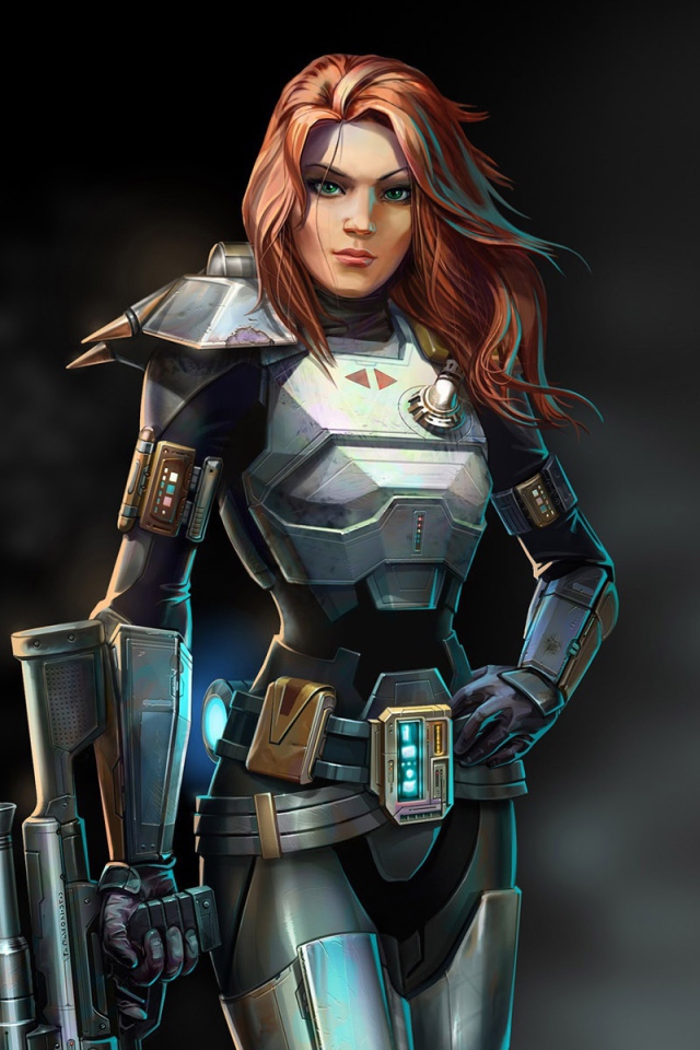 Девушка из Звездных войн