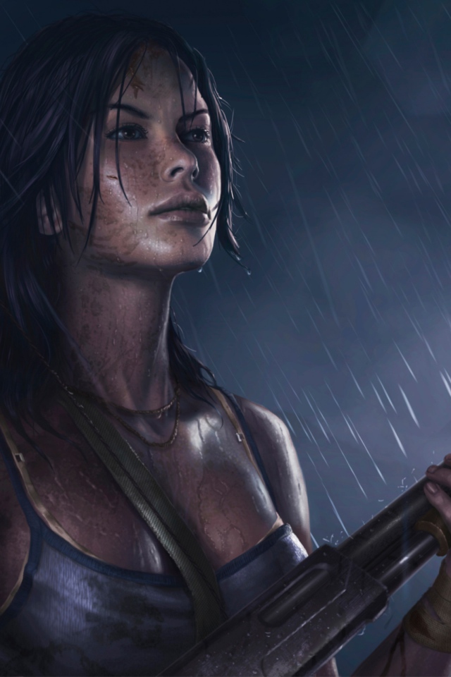 Томб Райдер искусство возрождения