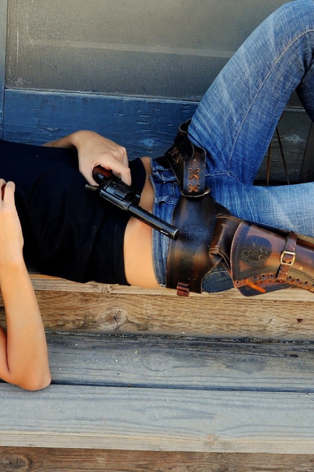 Девушка ковбой