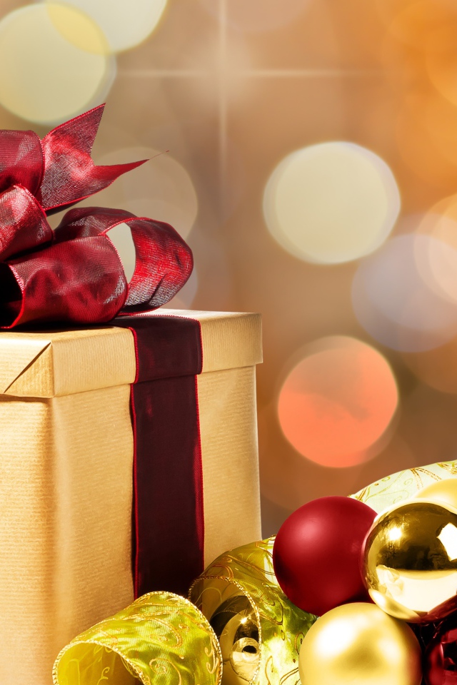 Подарок в коробке