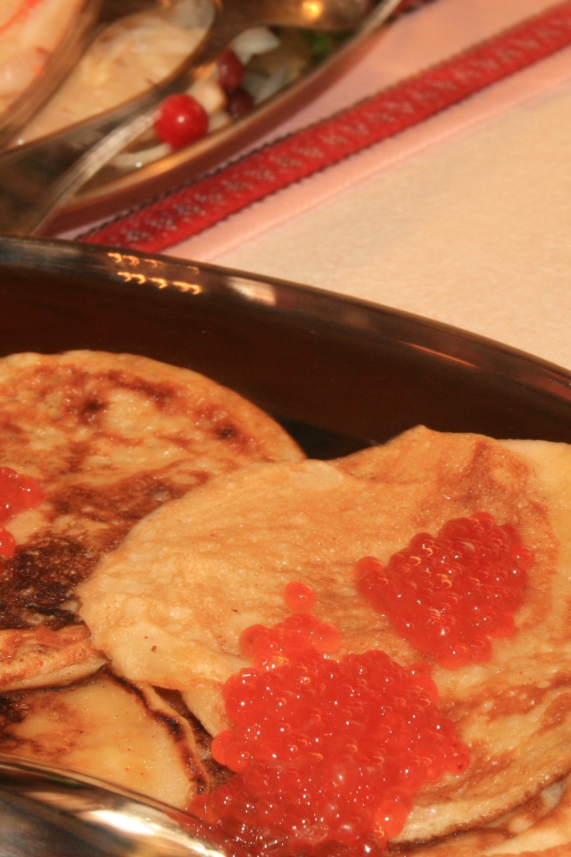 Угощение на Масленицу