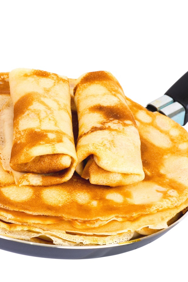 Сковорода блинов на Масленицу