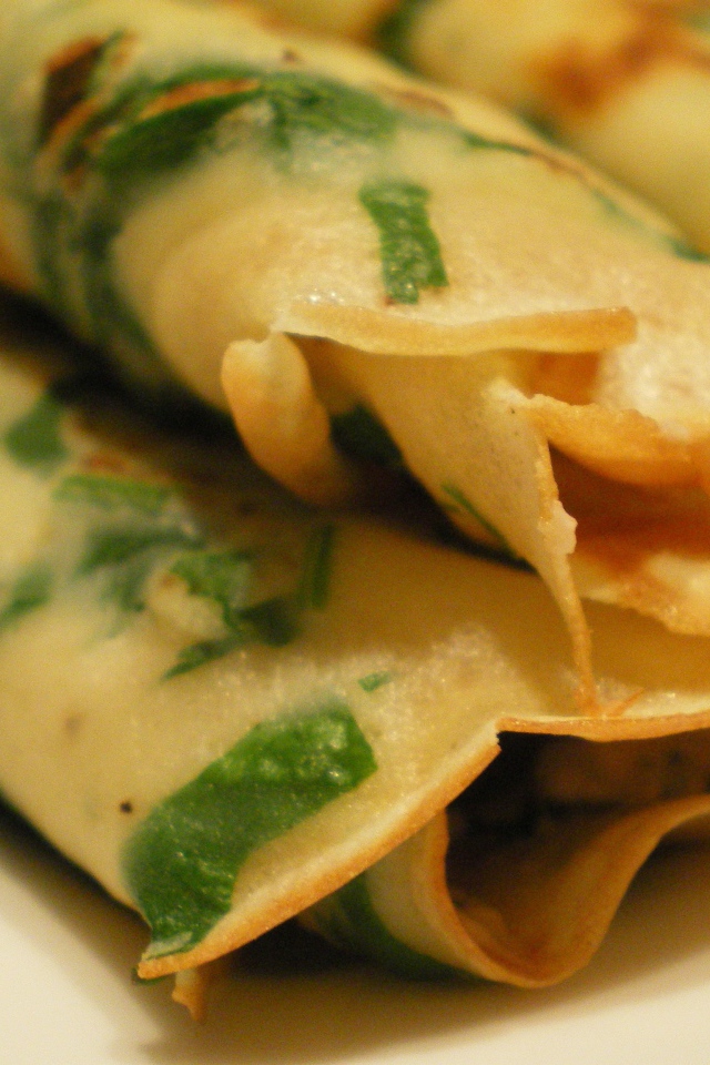 Блины с мясом на Масленицу