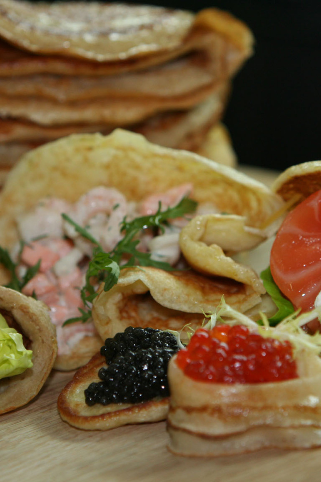 Блинный натюрморт на Масленицу