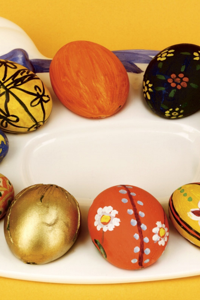 Яйца на утке на Пасху