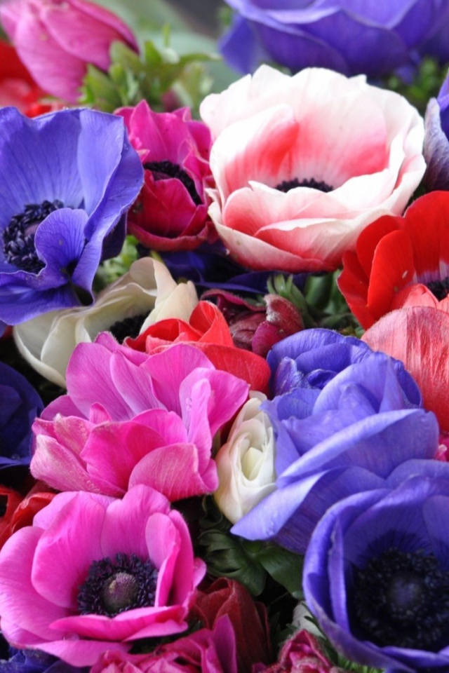 Яркий букет на восьмое марта