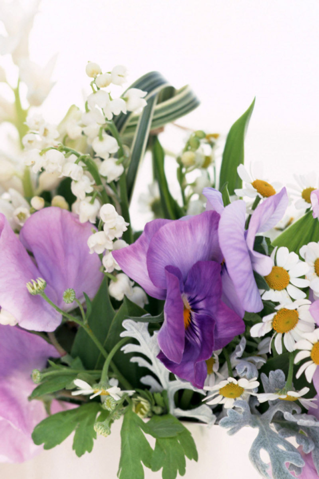 Цветочная композиция на 8 марта