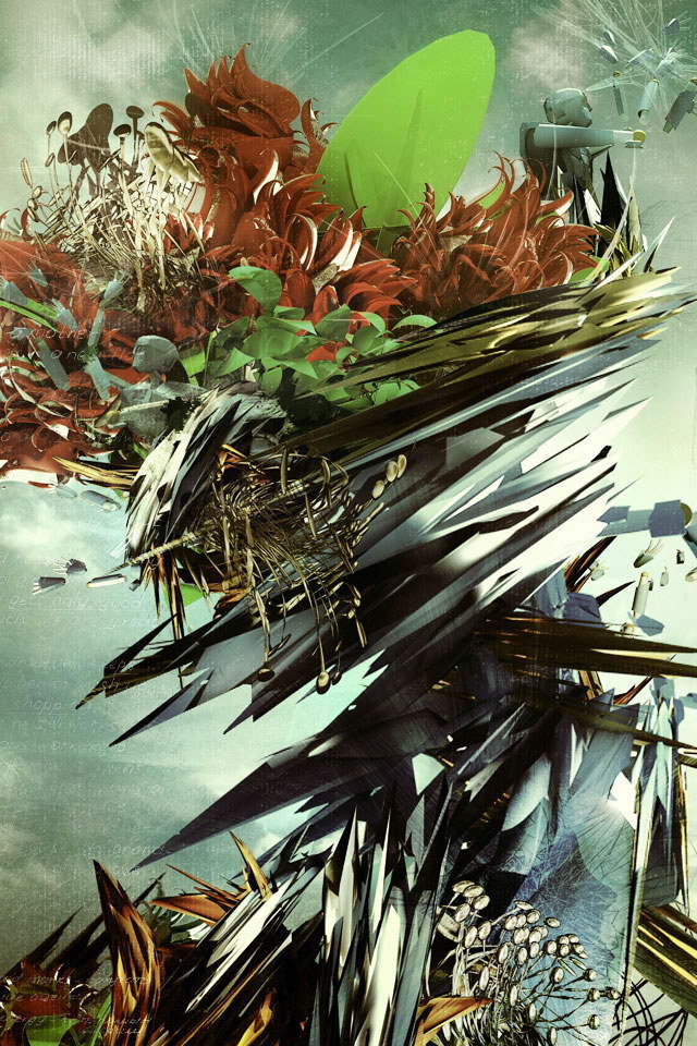 Буйный мартовский букет