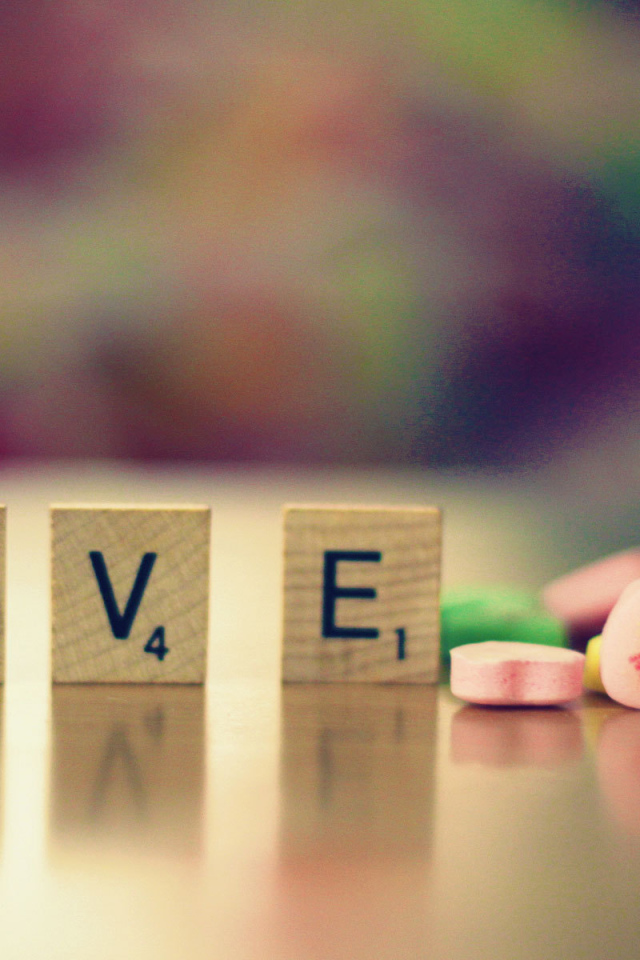 Признание на кубиках на День Святого Валентина 14 февраля