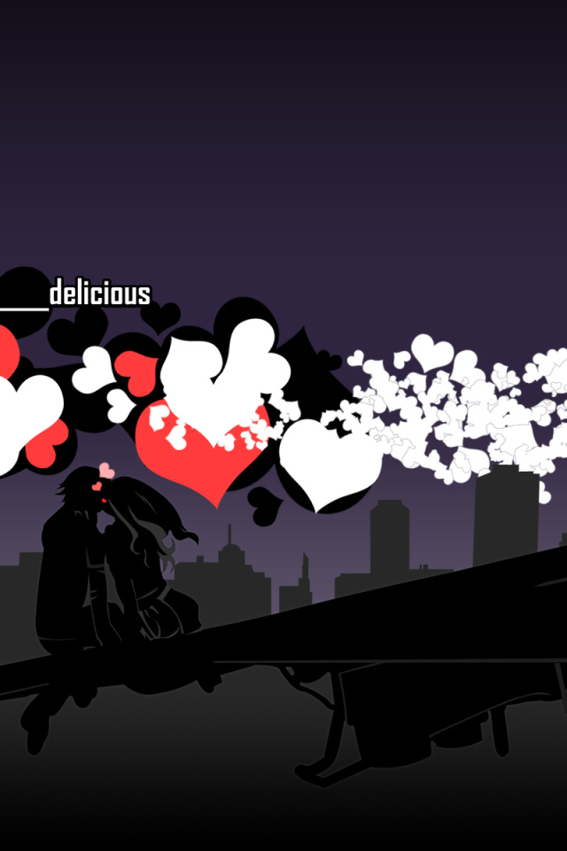 Влюбленные на день Валентина