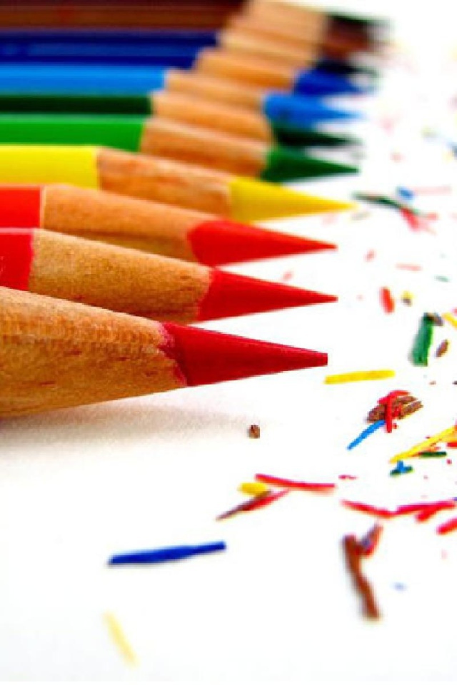 Заточенные карандаши в День знаний 1 сентября