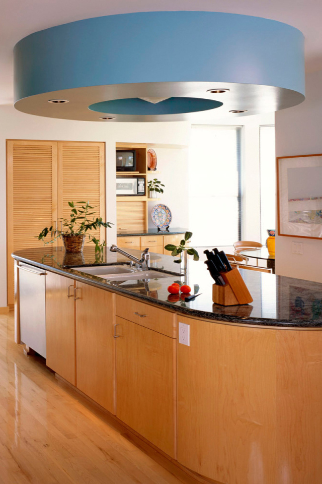 Интерьер комнаты кухни