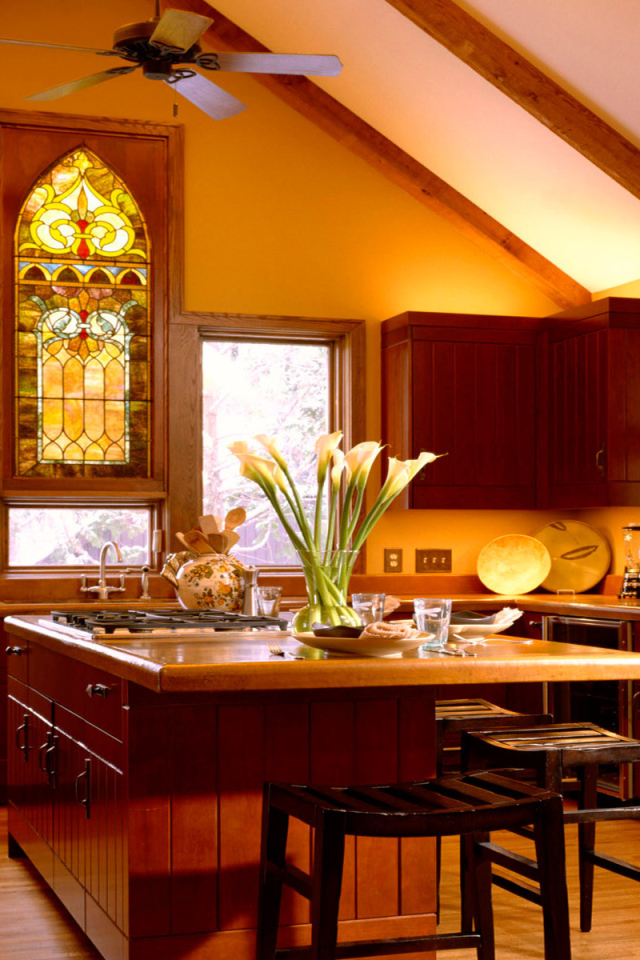 Кухня на вилле